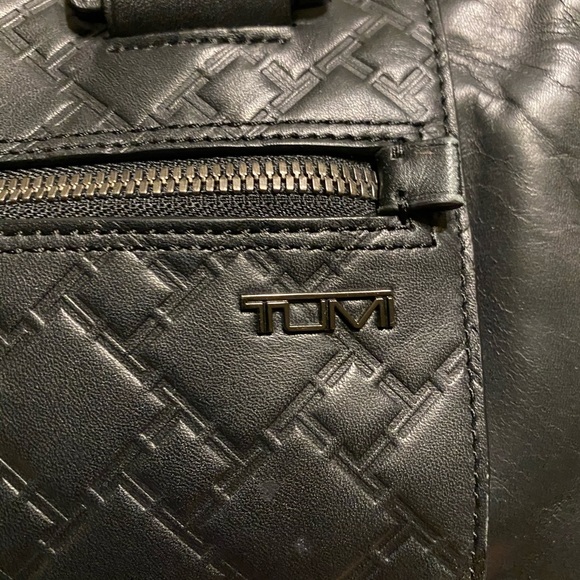 TUMI Leather Briefcase - Picture 8 of 16